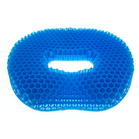 Qualité supérieure Tpe Remplissage Coccyx Soulagement De La Douleur Rectangulaire Pliable Gel De Refroidissement Coussin De Voiture