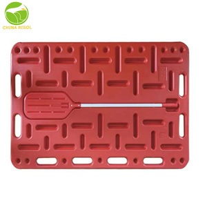 Pig Farming Pig Equipment Accessories Red Plastic Pig Baffle Sorting <strong>Board</strong> Thicken <strong>Herding</strong> Manual Blocking <strong>Board</strong> Pig Farm - Product Image 2