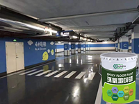 Vente en gros de peintures époxy pour sols DLD avec une large gamme de couleurs et de traitements de surface, services de revêtement de garage/industriel OEM/ODM