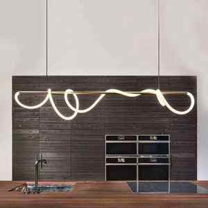 Lámpara <span class=keywords><strong>Luke</strong></span> de 360 grados, tubo de silicona flexible de neón LED, luz de cuerda LED 360 de 360 grados, luces colgantes de araña de luz de neón Flexible - Product Image 1