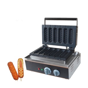 6 Rolls Muffin Hot Dog Grill Thương Mại Ngô Sắc Nét Máy Làm Để Bán - Product Image 4