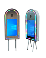 Miroir Photo Booth Tactile Rétro avec Caméra et Imprimante – Offre Spéciale