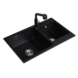 Fregadero <span class=keywords><strong>de</strong></span> <span class=keywords><strong>Cocina</strong></span> Comercial Moderno, Diseño Irregular Especial, Montaje Superior, <span class=keywords><strong>de</strong></span> Cuarzo, Granito o <span class=keywords><strong>Roca</strong></span>, Fregadero <span class=keywords><strong>de</strong></span> <span class=keywords><strong>Cocina</strong></span> <span class=keywords><strong>de</strong></span> Esquina - Product Image 4