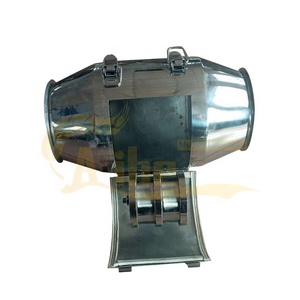 Forte tamburo a magneti permanenti per la separazione magnetica della conduttura rimozione efficiente di ferro in acciaio inox parti di macchine per la lavorazione degli alimenti - Product Image 3