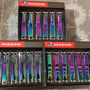 NOUVELLE COUPE-ONGLES COUPE-ONGLE COULEUR ARC-EN-CIEL COUPE-ONGLES EN CARBONE DE HAUTE QUALITÉ FABRIQUÉ EN CHINE GUANGZHOU FOSHAN NAI HAI SAN SHUI - Product Image 1