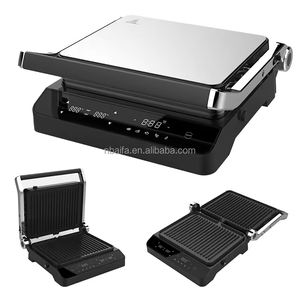 Aifa Électrique Numérique Intérieur Ménage Acier Inoxydable Facile à Nettoyer Plaque Antiadhésive Contact Grill Barbecue Sandwich Amovible - Product Image 6