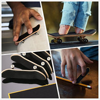 Ruban adhésif antidérapant noir non découpé pour planche à roulettes, 38mmx110mm, en mousse, pour skateboard et roues de fingerboard