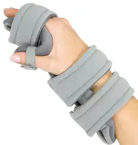 Бросок для рук с опорой для пальцев для отдыха, шина для правой руки для пациентов, перенесших инсульт, с опорой для пальцев