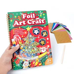 Jumon DIY Magic Transfer Painting Mini Sticker Paper Eco-friendly CMYK <b>Color</b> Kids Foil Arts Crafts Drawing Toys Set T-44 - Product Image 1