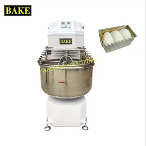 Industrial Commercial Heavy Duty 200L Bread Flour Mixer Machine 50Kg 100Kg Spiral Dough Mixer