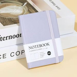 <b>Thick</b> Dotted Monthly Grid Elastic Strap Band PU Custom Logo Journal Planner Daily <b>Notebook</b> Vendor - Product Image 3