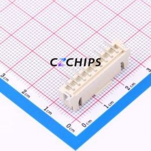 BX-XH2.54-9PLT Wire-to-Board Pin Header SMD,P=2.54mm Connector 1x9P 2.5mm Vertical Mount XH - Product Image 2