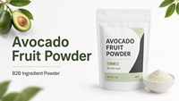 Natuurlijk kruidenavocadofruitpoeder (Persea Americana) voedingskwaliteit voor maaltijdvervanging & cosmetische grondstof