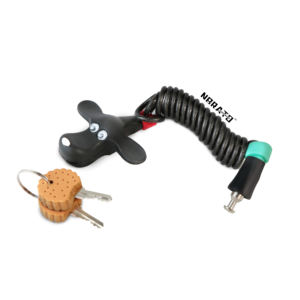 Verrouillage de <span class=keywords><strong>porte</strong></span> de <span class=keywords><strong>vélo</strong></span> pour casque de skateboard avec ressort en silicone pour enfants - Product Image 1