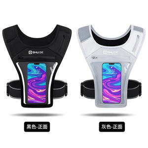 Mochila para deportes al aire libre, chaleco transpirable para correr Maratón, bolsa para teléfono, bolsa de pecho para ciclismo, mochila de hidratación, montañismo, trotar - Product Image 3