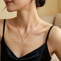 Collier exquis en argent S925 avec moissanite taille œil de cheval 1 carat pour femme, parfait pour le quotidien, les mariages et les fêtes