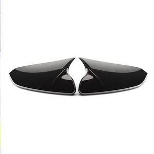 Calotte Specchietti Laterali Nere Lucide per Posizione Sinistra 2016-2020, Nuovo Ricambio Accessorio Carrozzeria Auto M1074 - Product Image 1