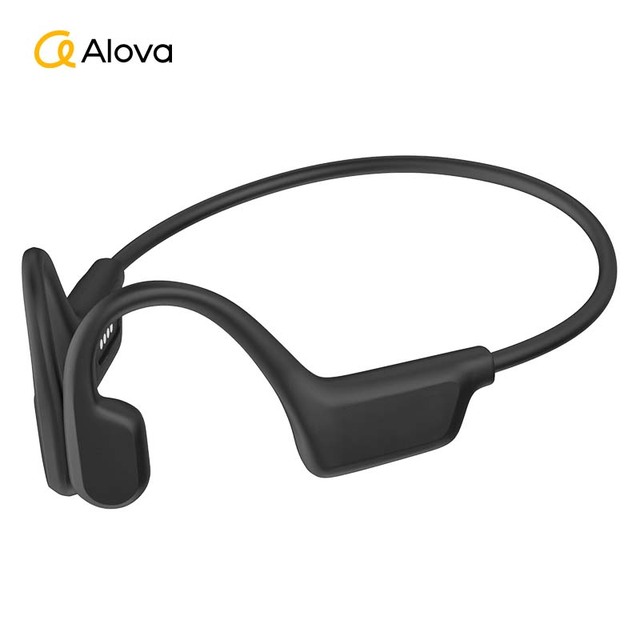 ALOVA New Product Built in 8G Memory IPX8 Swimming Headphone Bluetooth Earphone Bone Conduction Wireless Headset for Sport