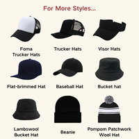 Servizio OEM/ODM, Cappello Vintage a 6 Pannelli, Produttore di Cappelli da Baseball con Logo Ricamato Personalizzato