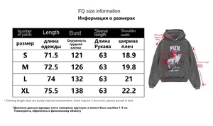 Sudadera con Capucha Casual para Hombre, para Todas las Estaciones, Diseño Sólido, Ropa de Invierno, Estilo Americano, Tejido Terry Lavado, Moda Urbana Personalizada - Product Image 5