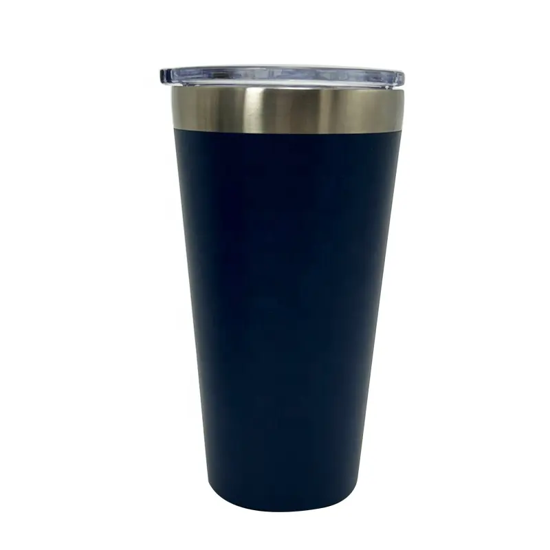 ステンレス鋼真空断熱コールドドリンクタンブラーカップ卸売OEMパーソナライズ環境に優しい刻印16オンス