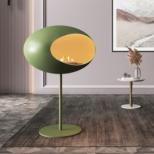 Brûleur de cheminée au bioéthanol, poêle à alcool sur pied pour intérieur, articles de décoration pour salon, cheminées décoratives modernes - Product Image 5
