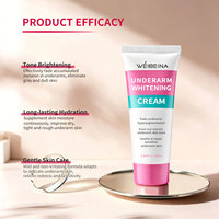 Crème éclaircissante pour les aisselles 100% naturelle à marque privée : hydrate, apaise et désodorise