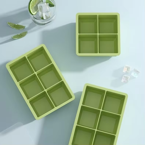 Machine à glaces en silicone réutilisable, sans BPA, sans danger pour les aliments, compatible congélateur, pour des boissons fraîches instantanées - Product Image 2