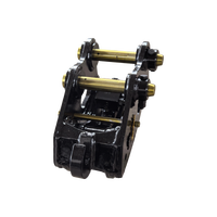Attache rapide hydraulique haute performance RIBETTER pour mini-excavatrice, conception innovante pour chargeuses-pelleteuses de 1 à 30 tonnes