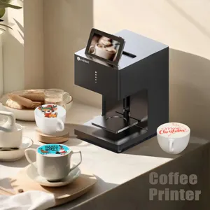 EVEBOT EB-FC1 Full Color Coffee Printer Latte Art Machine Drink Printer DIY Photo Printing machine on Coffee Surface Edible Ink