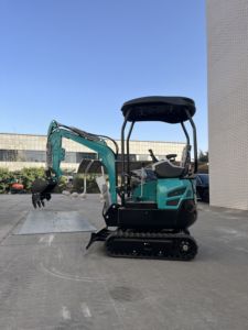 Mini-excavatrices diesel compactes d'usine, rotovators pour fermes et vergers, engins de terrassement et de construction sur chenilles Eaton, garantie 1 an - Product Image 2