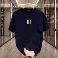 T-shirt décontracté pour homme tendance 2026, impression de haute qualité, coton pur, doux pour la peau, confortable