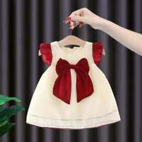 Robe d'été sur mesure pour fille, style étranger, robe pour bébé