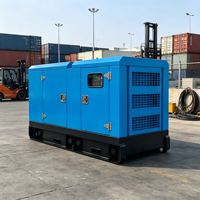 Geräuscharmes Diesel-Aggregat mit Automatischem Start und Schalldämpfendem Gehäuse 24kW 30kVA für Kleine Werkstätten zur Stromversorgung