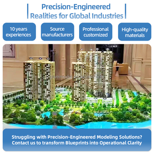Modern Design Style Manufacturers Supply Real Estate Making Architectural Scale Model LED Lighting Urban <strong>Building</strong> <strong>Planning</strong> Model - Product Image 6