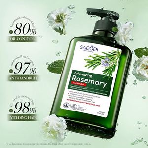 SADOER Champú Natural Anticaída del Cabello con Aminoácidos Orgánicos, Aceite Esencial de Romero y Aceite de Coco para Hombres y Mujeres - Product Image 3