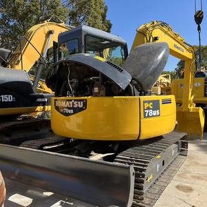 Mini-excavatrices sur chenilles Komatsu PC78 PC78US de 7 tonnes du Japon en vente, Komatsu PC78US-6 d'occasion, excavatrice Komatsu PC78 usagée - Product Image 2