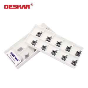 Gran oferta DESKAR Universal pequeño agujero interior diámetro corte ranura hoja CNC <span class=keywords><strong>torno</strong></span> 9GR100 150 200 250LDA insertos de carburo - Product Image 1