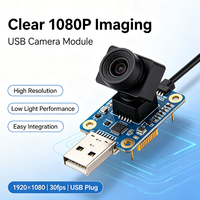 USB 1080P HD Kamera Modülü CMOS Sensör Tak Çalıştır Endüstriyel Mini Web Kamerası Modülü Raspberry Pi PC İzleme için