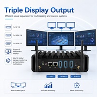 Ordinateur industriel Intel Core I3-10110U 4 USB 3.0 Mémoire DDR4 pour la surveillance énergétique