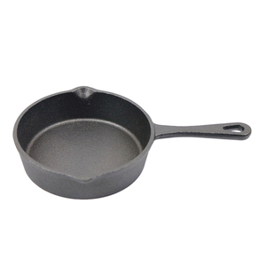 Özel dökme demir kum döküm servis ızgaraları demir mutfak yemek tencere kızartma tavaları Skillets - Product Image 5