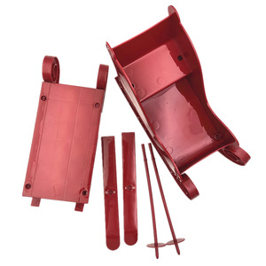 Adornos navideños de trineo, regalo, trineo de plástico para invierno, monopatín, accesorios para esquí, carrito - Product Image 5