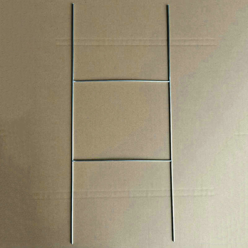 DD2145 10x24 дюймов металлическая проволочная ступенчатая рамка для вывесок двора H рекламный стенд
