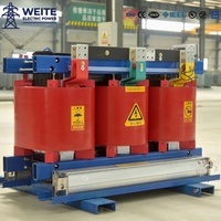 SCB10-18 3 Fazlı Kuru Tip Popüler Trafo 30-2500KVA 11/35k Dökme Reçineli Düşük Kayıplı Alev Geciktirici İç Mekan Güç Dağıtım