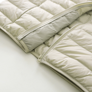 <span class=keywords><strong>Chaleco</strong></span> de Invierno Grueso, Cortavientos y Minimalista para <span class=keywords><strong>Mujer</strong></span>, Talla Grande, de Alta Calidad, Informal, Liso - Product Image 6