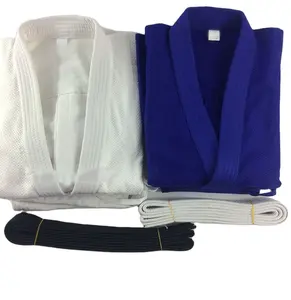 超级批发武术穿bjj制服和服柔术gi定制bjj gi刺绣和补丁巴西柔术gi