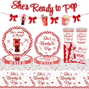 Décorations personnalisées pour fête prénatale sur le thème des sodas rétro - Fabricant - Product Image 3