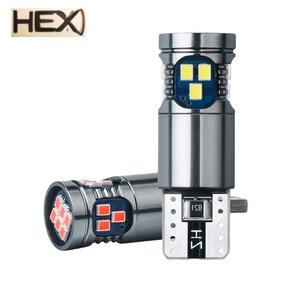 W5W T10 Auto LED Ampoule 168 194 Canbus ni Error Free 18SMD 3030 Car Signal Lights Clearance License Plate Lamp 6000K White 12V - Product Image 1