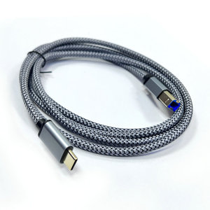 USB C USB B 2.0 câble tressé pour Epson pour HP pour <span class=keywords><strong>Canon</strong></span> MacBook Pro Samsung pour <span class=keywords><strong>imprimante</strong></span> caméra Microphone - Product Image 3
