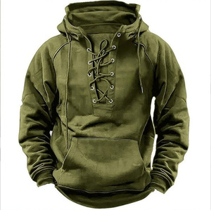 Nouveau sweat à capuche pour homme Printemps/Automne 2026, style européen et américain, sportif, multi-poches, vêtement <span class=keywords><strong>de</strong></span> travail - Product Image 4